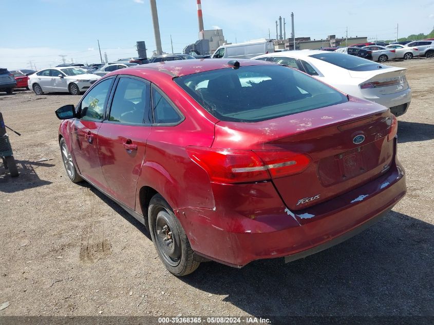 2015 Ford Focus Se VIN: 1FADP3F23FL274894 Lot: 39368365