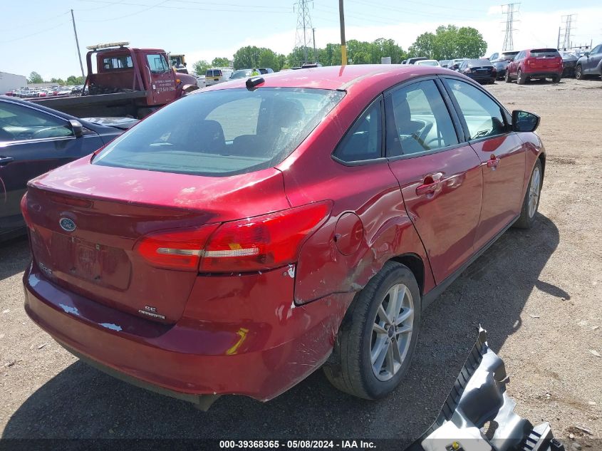 2015 Ford Focus Se VIN: 1FADP3F23FL274894 Lot: 39368365