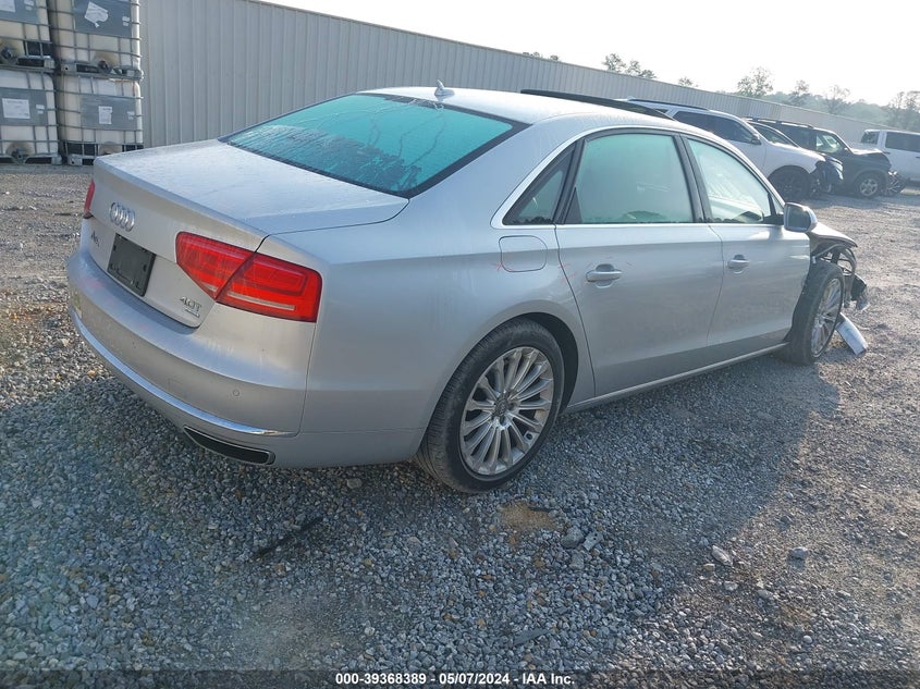 2013 Audi A8 L 4.0T VIN: WAUR2AFD5DN025242 Lot: 39368389