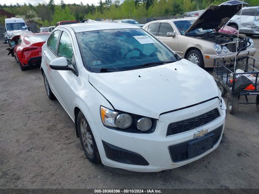 2012 Chevrolet Sonic 2Ls VIN: 1G1JA5SH1C4115651 Lot: 39368396