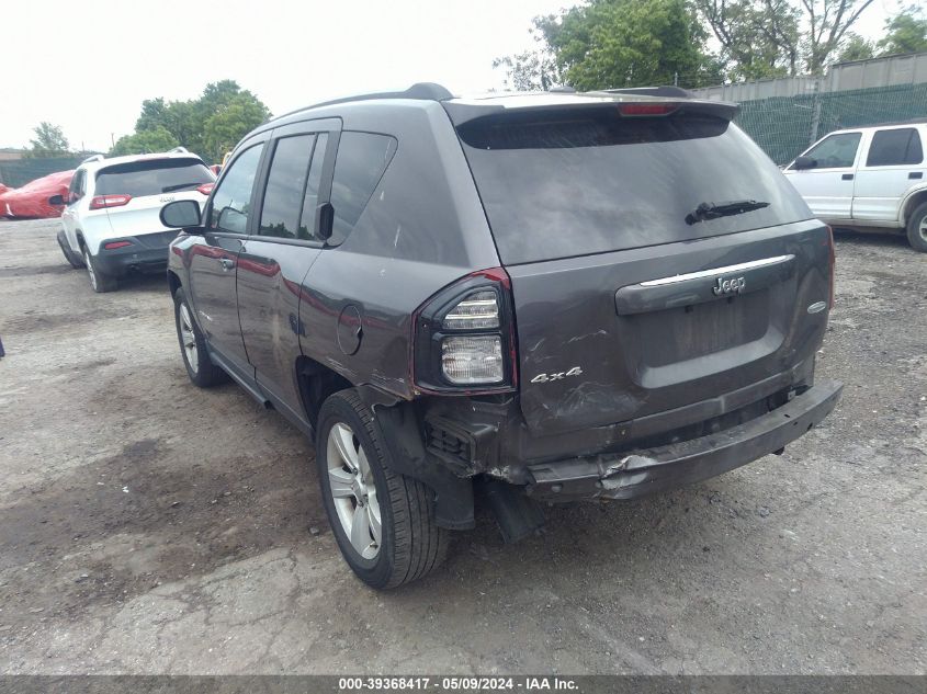 2017 Jeep Compass Latitude 4X4 VIN: 1C4NJDEB0HD191329 Lot: 39368417