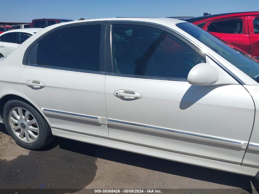 2004 Hyundai Sonata Gls/Lx VIN: KMHWF35H24A969142 Lot: 39368426