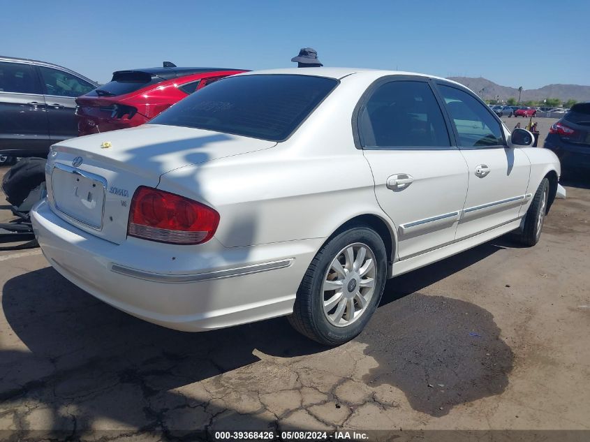 2004 Hyundai Sonata Gls/Lx VIN: KMHWF35H24A969142 Lot: 39368426