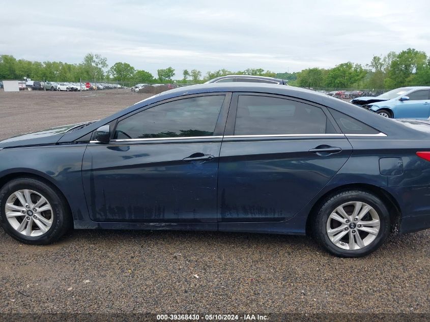 2013 Hyundai Sonata Gls VIN: 5NPEB4ACXDH653038 Lot: 39368430