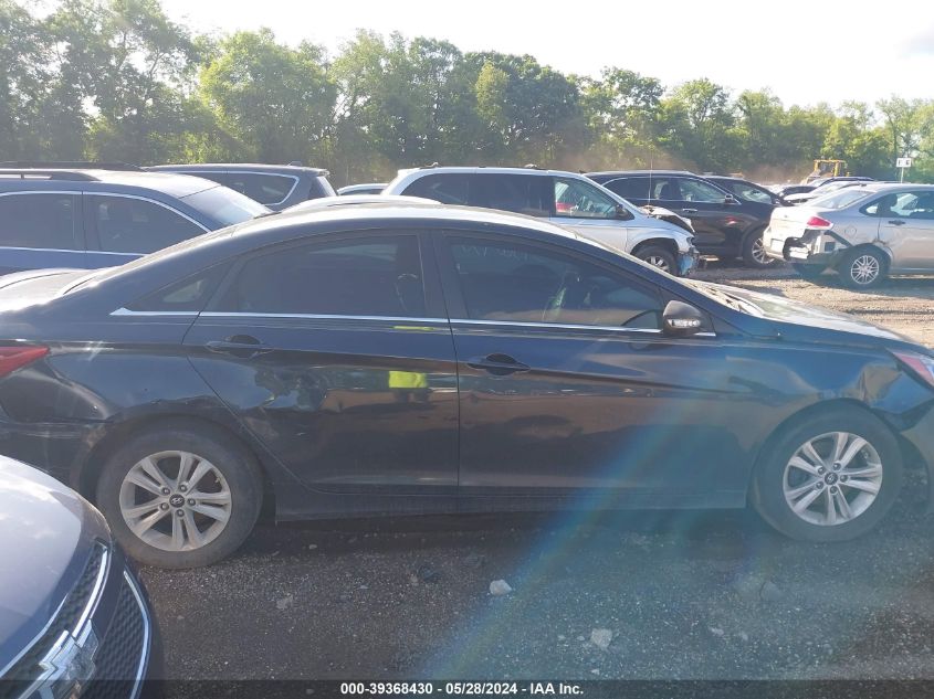 2013 Hyundai Sonata Gls VIN: 5NPEB4ACXDH653038 Lot: 39368430