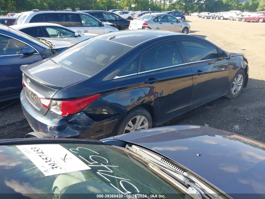 2013 Hyundai Sonata Gls VIN: 5NPEB4ACXDH653038 Lot: 39368430