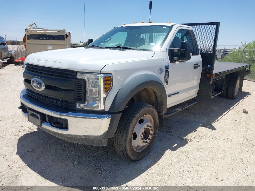 2019 Ford F-550 Chassis Xl VIN: 1FDUF5GT0KDA14114 Lot: 39368459