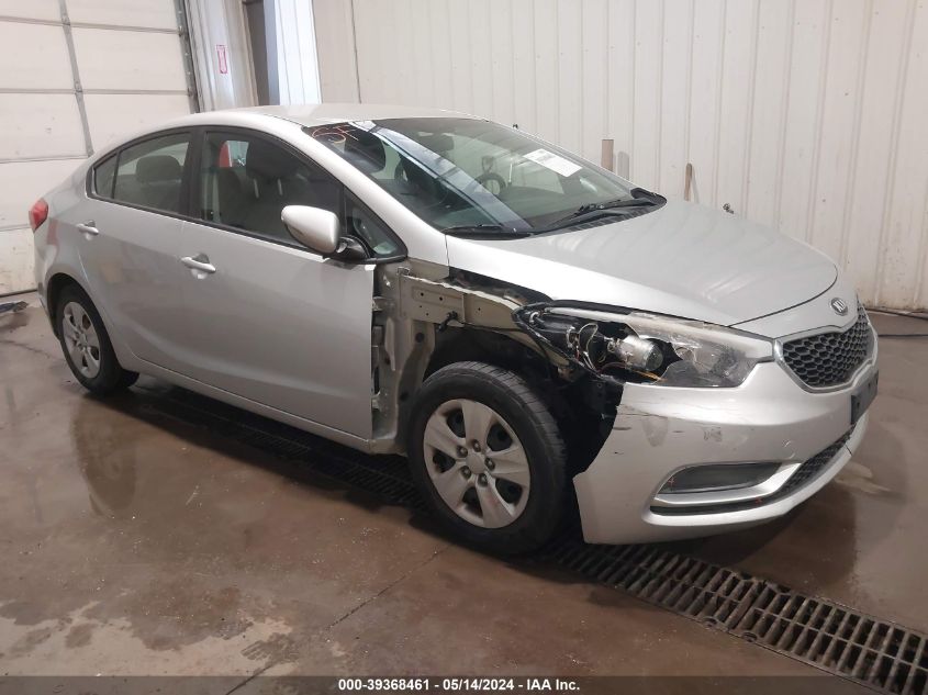 2015 Kia Forte Lx VIN: KNAFX4A6XF5283225 Lot: 39368461