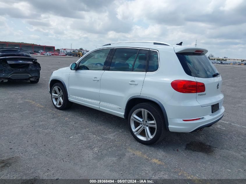 2016 VOLKSWAGEN TIGUAN R-LINE - WVGAV7AX6GW045005