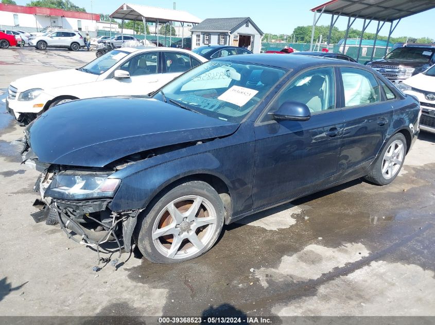 2009 Audi A4 2.0T Premium VIN: WAULF78K09A135932 Lot: 39368523