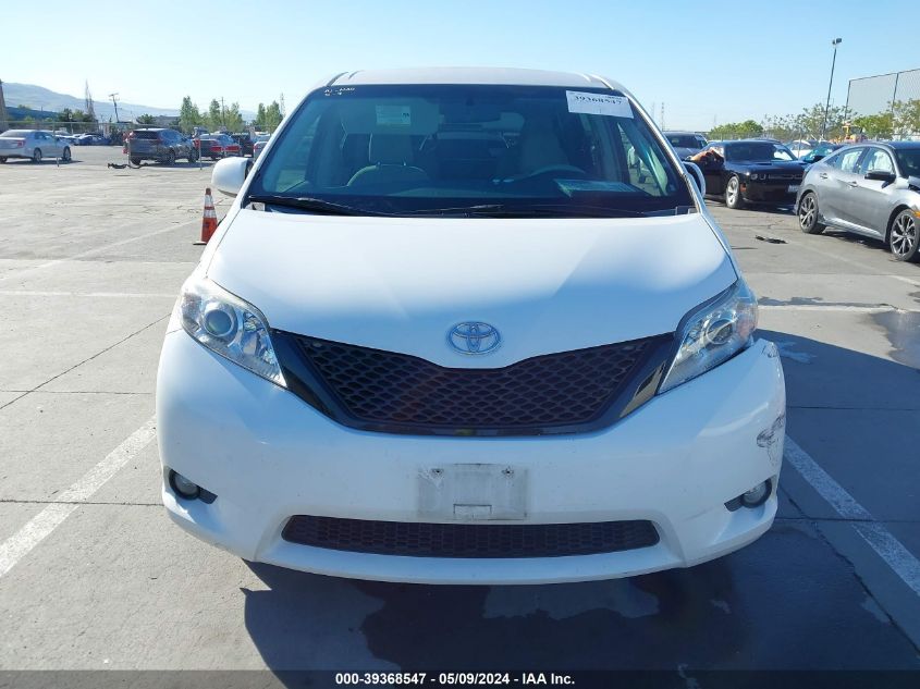 2014 Toyota Sienna L V6 7 Passenger VIN: 5TDZK3DC3ES457820 Lot: 39368547