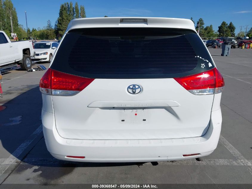 2014 Toyota Sienna L V6 7 Passenger VIN: 5TDZK3DC3ES457820 Lot: 39368547