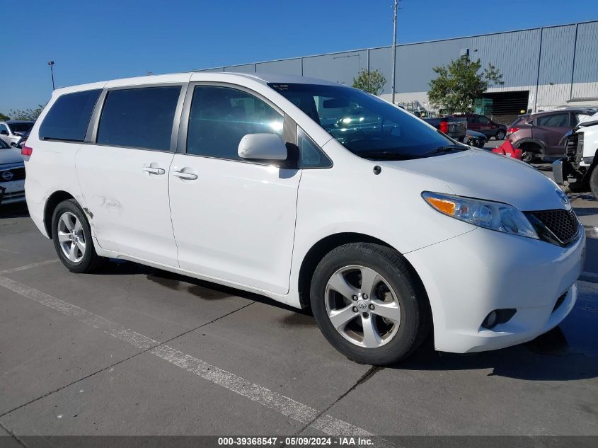 2014 Toyota Sienna L V6 7 Passenger VIN: 5TDZK3DC3ES457820 Lot: 39368547