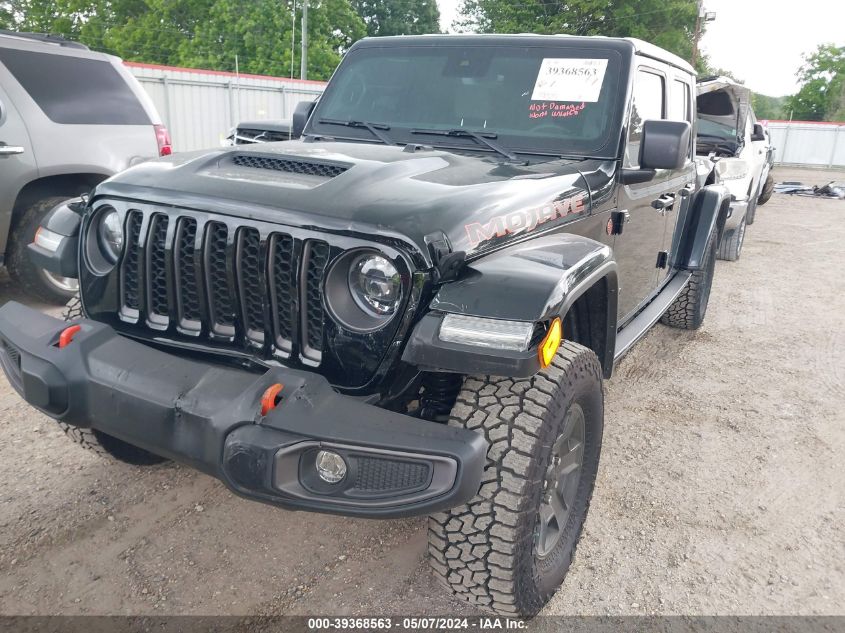 2023 Jeep Gladiator Mojave 4X4 VIN: 1C6JJTEG0PL573621 Lot: 39368563