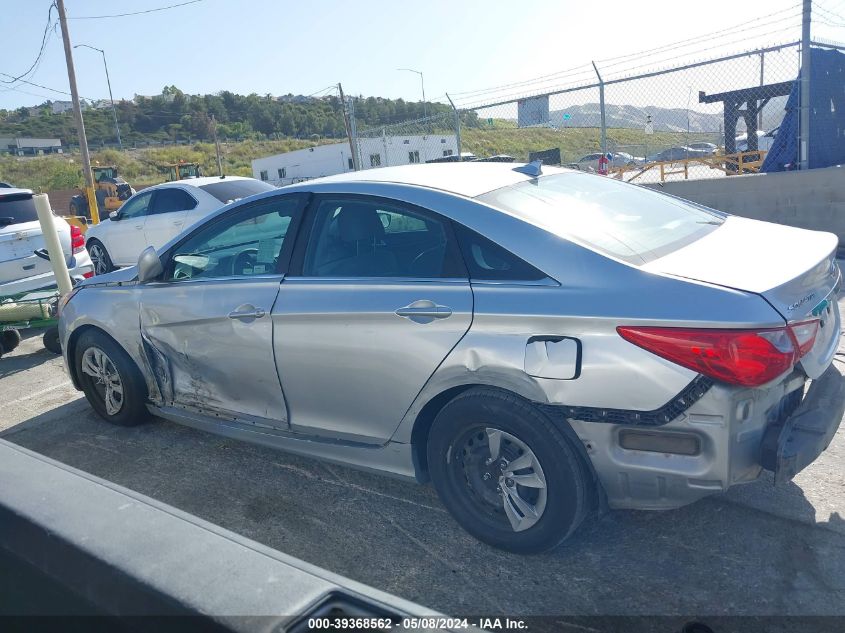 2013 Hyundai Sonata Gls VIN: 5NPEB4AC7DH545606 Lot: 39368562