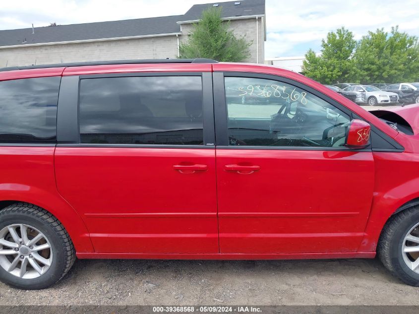 2014 Dodge Grand Caravan Sxt VIN: 2C4RDGCG9ER240156 Lot: 39368568