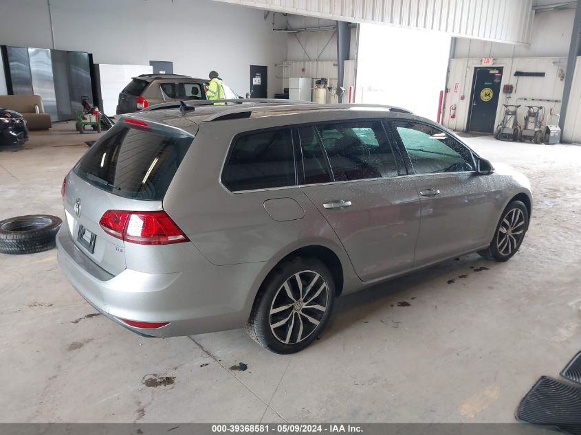 2015 Volkswagen Golf Sportwagon VIN: 3VWCA7AUXFM502392 Lot: 39368581