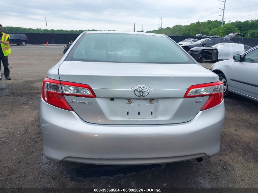 2012 Toyota Camry Le VIN: 4T4BF1FK3CR177145 Lot: 39368584