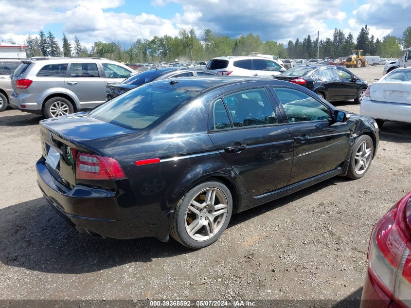 2008 Acura Tl 3.2 VIN: 19UUA66238A043006 Lot: 39368592