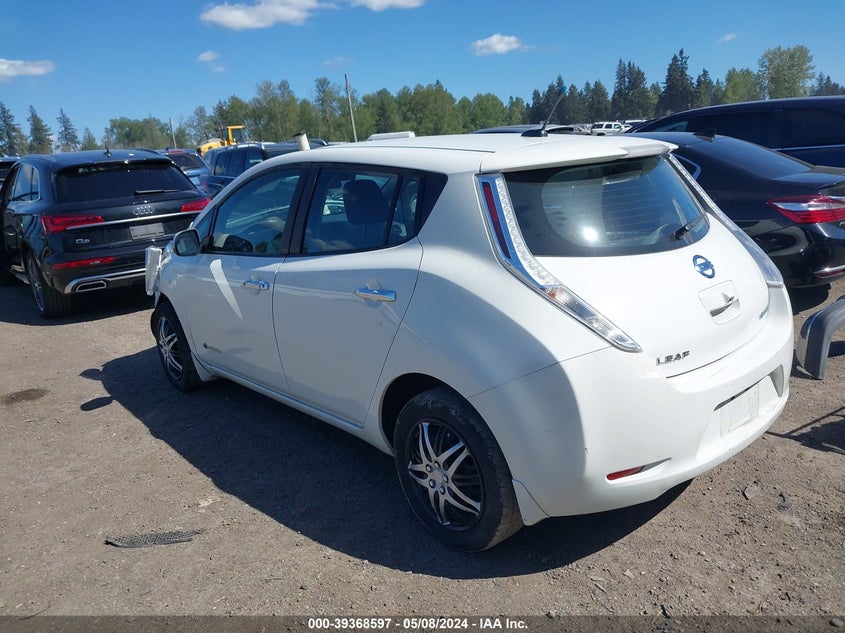 2015 Nissan Leaf S VIN: 1N4AZ0CPXFC313265 Lot: 39368597