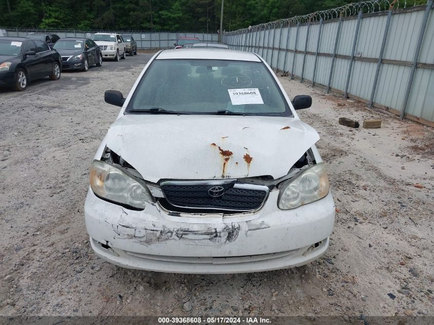 2005 Toyota Corolla Ce VIN: JTDBR32E752055825 Lot: 39368608