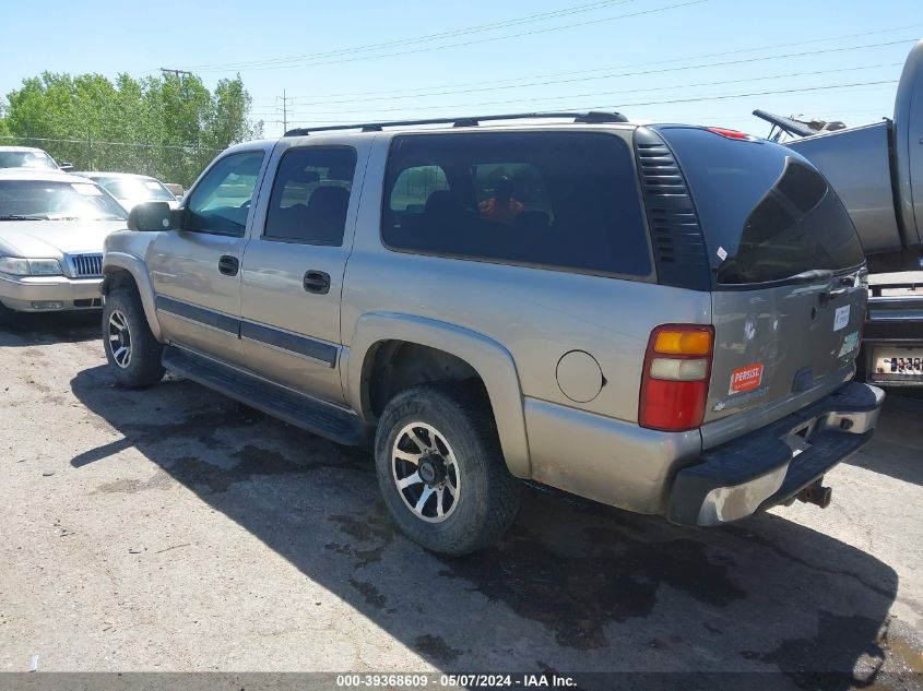 2003 Chevrolet Suburban 2500 Ls VIN: 3GNGK26U03G306539 Lot: 39368609