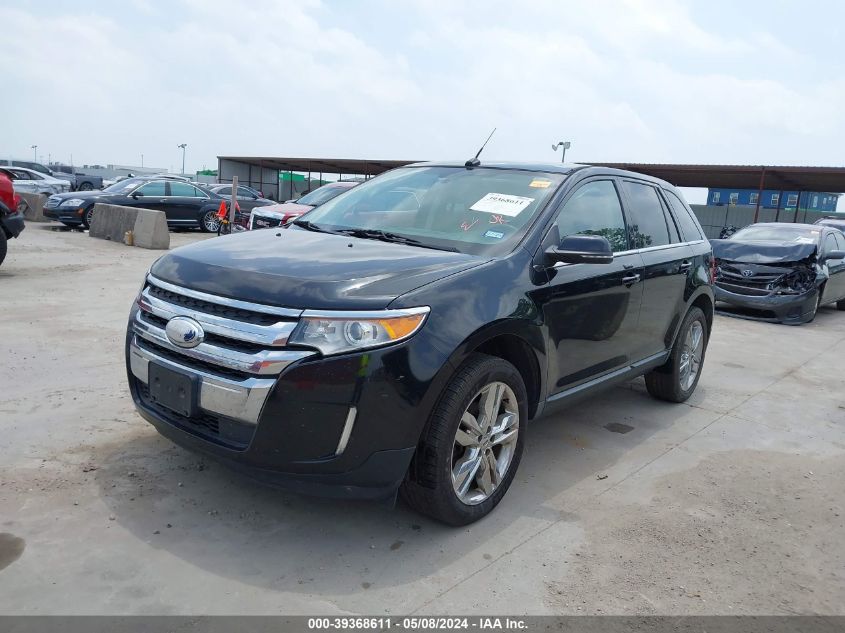 2013 Ford Edge Limited VIN: 2FMDK3KC7DBE03350 Lot: 39368611