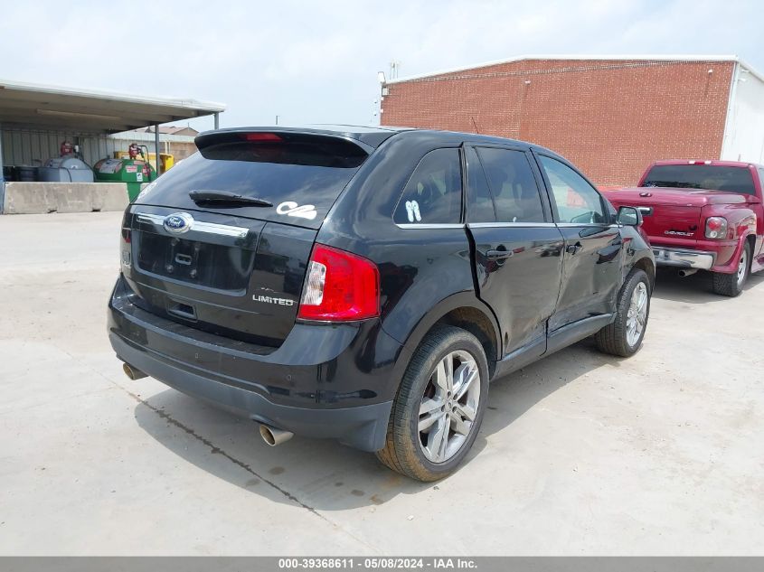 2013 Ford Edge Limited VIN: 2FMDK3KC7DBE03350 Lot: 39368611