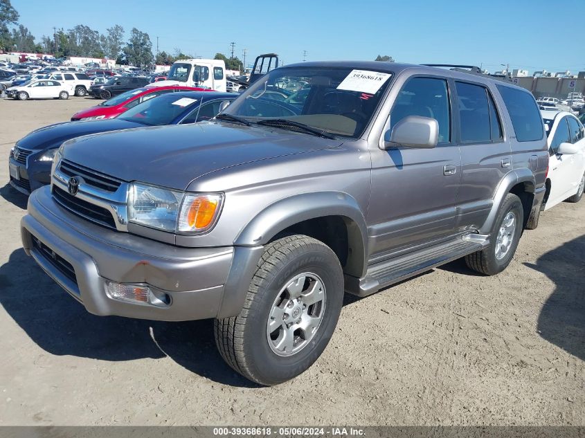 2002 Toyota 4Runner Limited V6 VIN: JT3HN87R329060865 Lot: 39368618