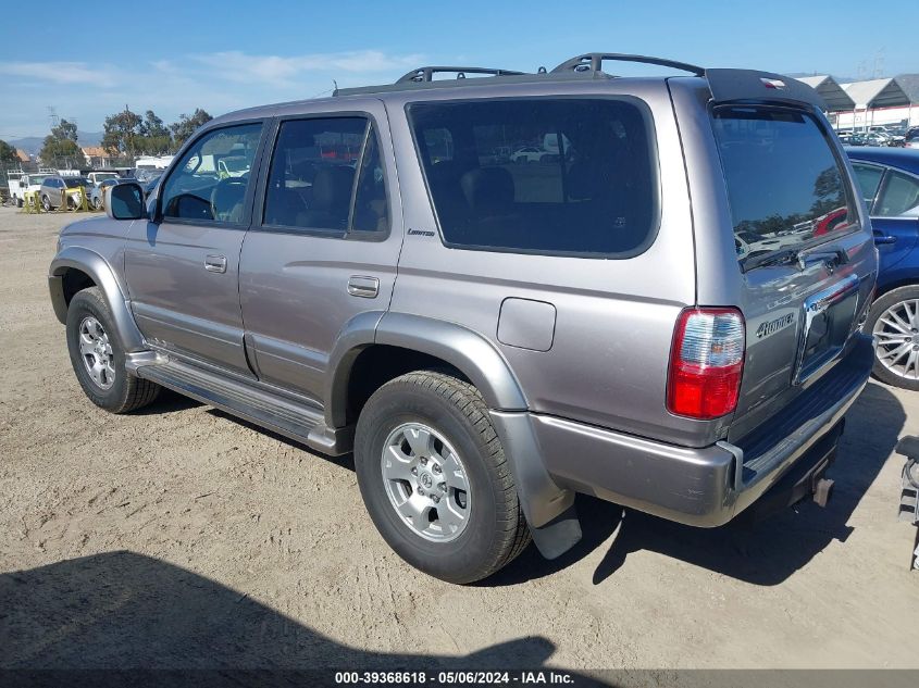 2002 Toyota 4Runner Limited V6 VIN: JT3HN87R329060865 Lot: 39368618