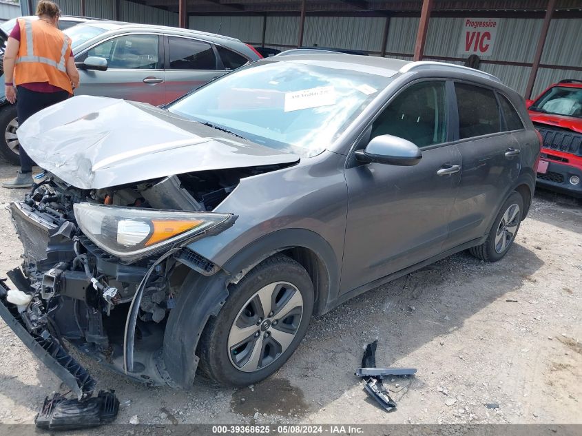 2018 Kia Niro Lx VIN: KNDCB3LC2J5127934 Lot: 39368625