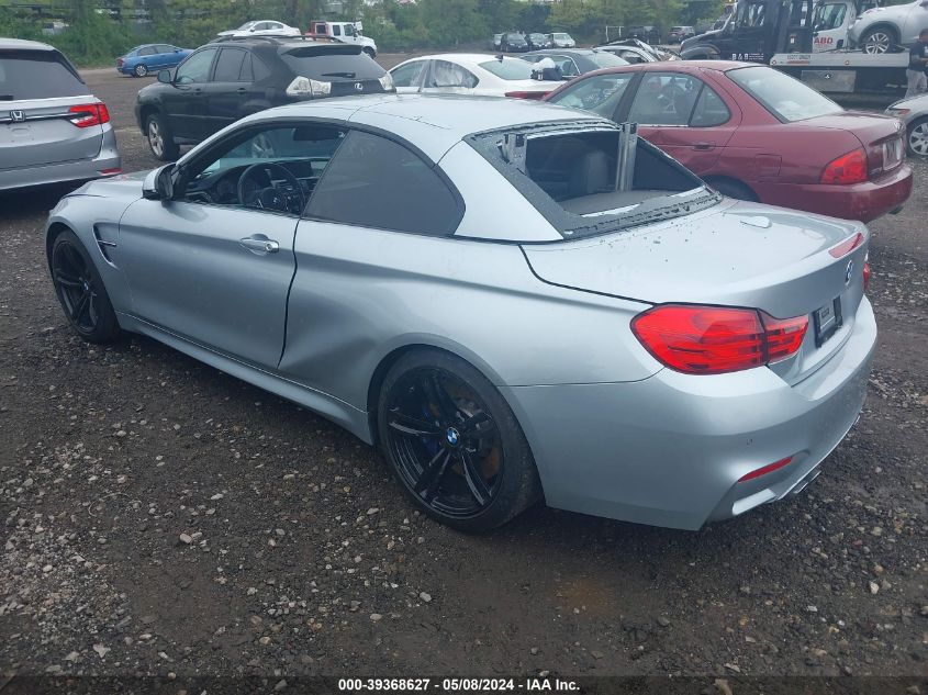 2015 BMW M4 VIN: WBS3U9C51FP968033 Lot: 39368627