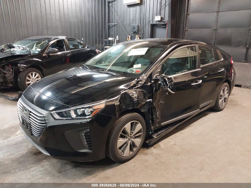 2019 Hyundai Ioniq Plug-In Hybrid Limited VIN: KMHC75LD3KU183678 Lot: 39368628