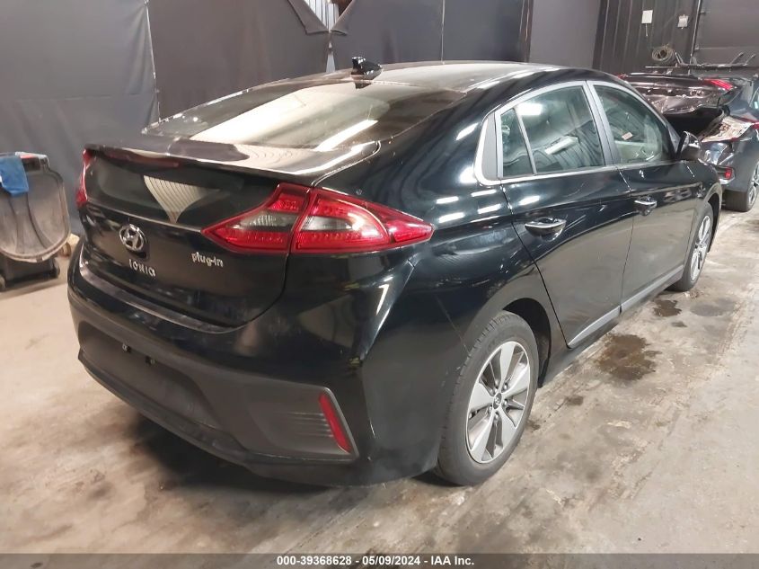 2019 Hyundai Ioniq Plug-In Hybrid Limited VIN: KMHC75LD3KU183678 Lot: 39368628