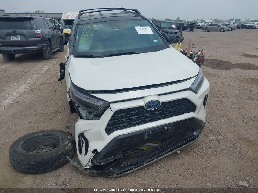 2022 Toyota Rav4 Xse Hybrid VIN: 4T3E6RFV8NU094756 Lot: 39368631