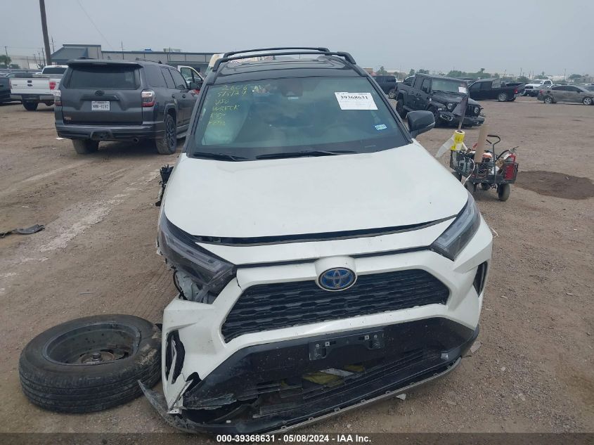 2022 Toyota Rav4 Xse Hybrid VIN: 4T3E6RFV8NU094756 Lot: 39368631