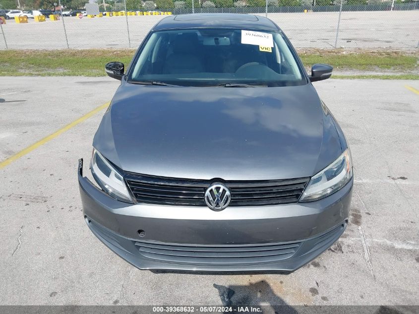 2011 Volkswagen Jetta 2.5L Se VIN: 3VWDX7AJ3BM379070 Lot: 39368632