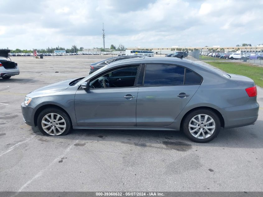 2011 Volkswagen Jetta 2.5L Se VIN: 3VWDX7AJ3BM379070 Lot: 39368632