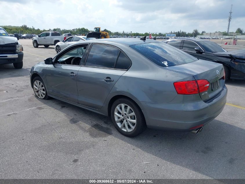 2011 Volkswagen Jetta 2.5L Se VIN: 3VWDX7AJ3BM379070 Lot: 39368632