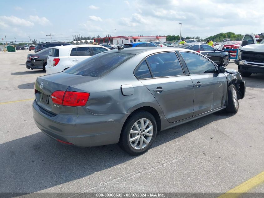 2011 Volkswagen Jetta 2.5L Se VIN: 3VWDX7AJ3BM379070 Lot: 39368632