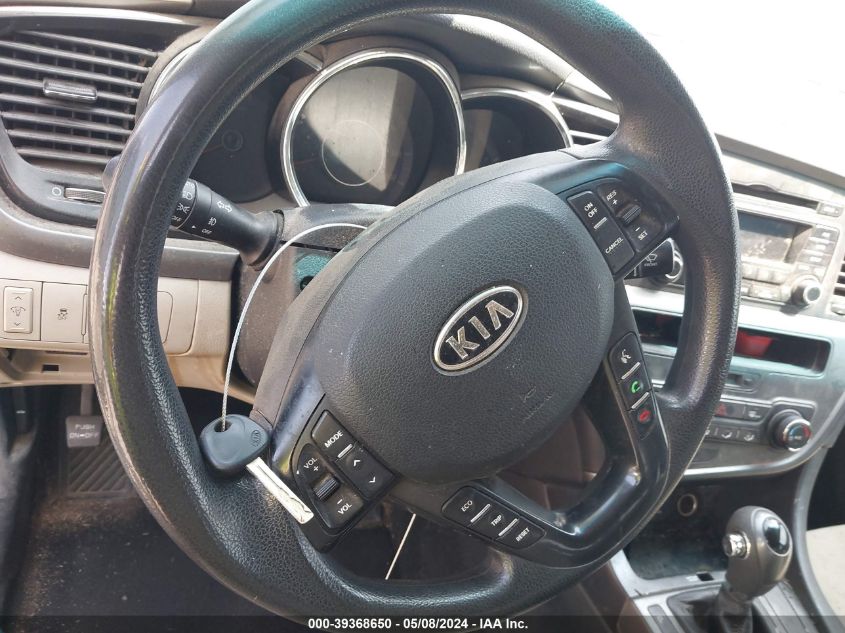 2012 Kia Optima Lx VIN: 5XXGM4A71CG012361 Lot: 39368650