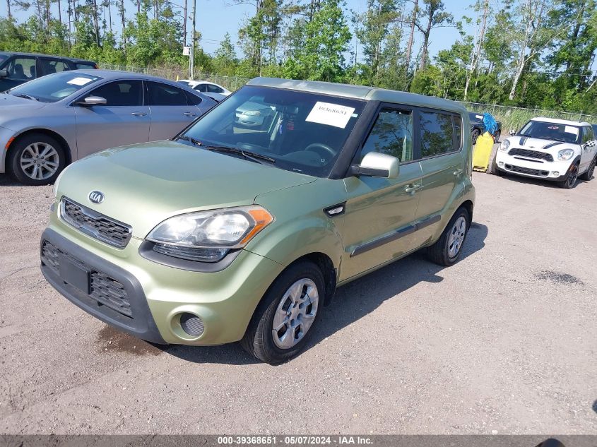 2013 Kia Soul VIN: KNDJT2A56D7618051 Lot: 39368651