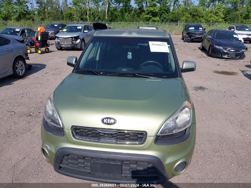 2013 Kia Soul VIN: KNDJT2A56D7618051 Lot: 39368651