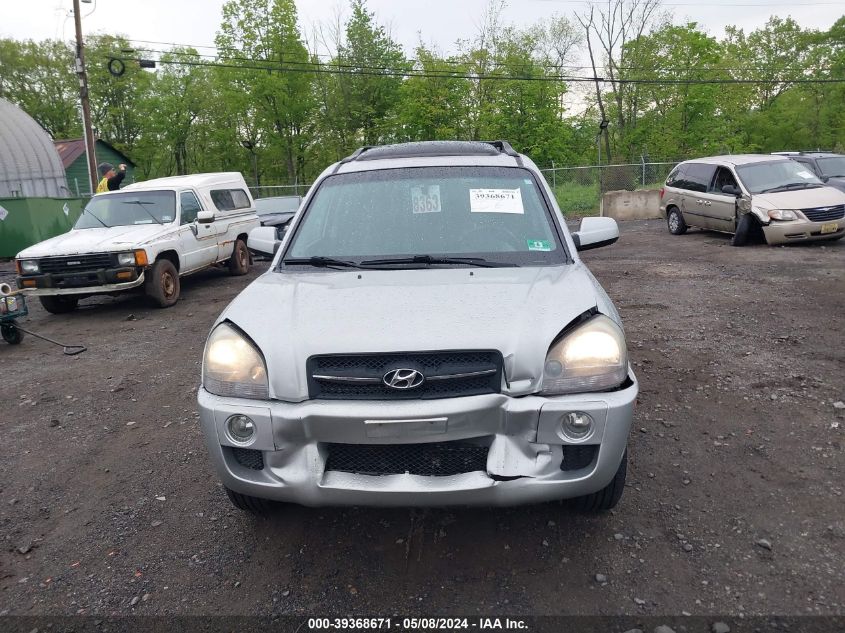 2008 Hyundai Tucson Limited V6/Se VIN: KM8JN12D08U810613 Lot: 39368671