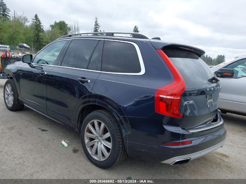 2016 Volvo Xc90 T6 Momentum VIN: YV4A22PK2G1094126 Lot: 39368692