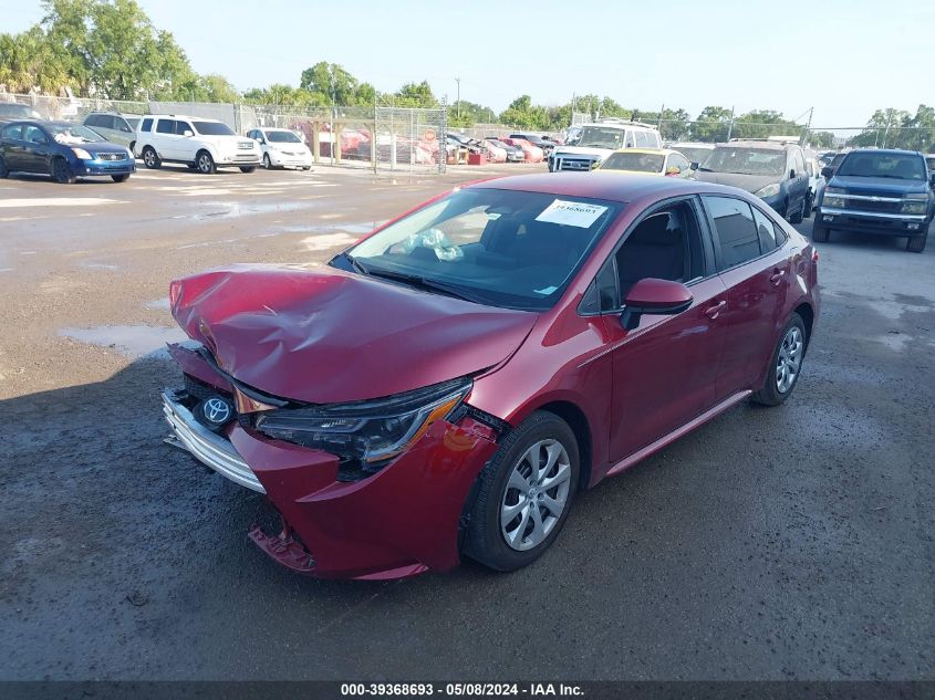 2023 Toyota Corolla Le VIN: 5YFB4MDE3PP038011 Lot: 39368693