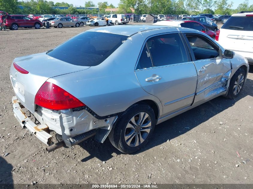 2006 Honda Accord 2.4 Se VIN: 1HGCM56366A096608 Lot: 39368694