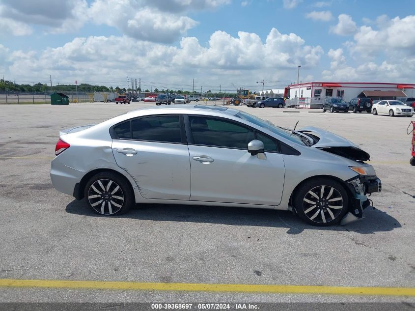 2014 Honda Civic Ex-L VIN: 19XFB2F9XEE056936 Lot: 39368697