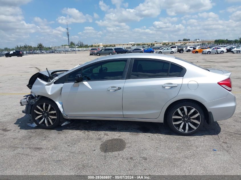 2014 Honda Civic Ex-L VIN: 19XFB2F9XEE056936 Lot: 39368697