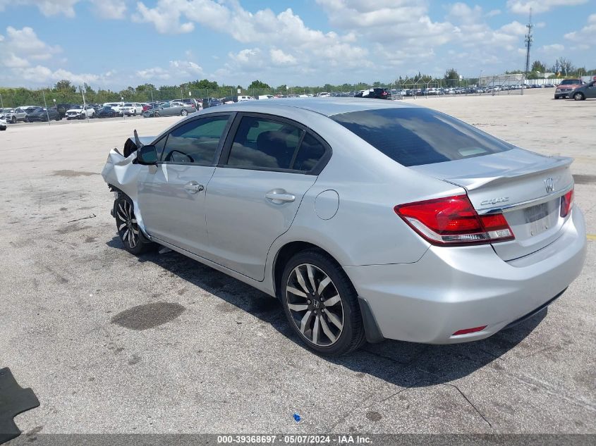 2014 Honda Civic Ex-L VIN: 19XFB2F9XEE056936 Lot: 39368697